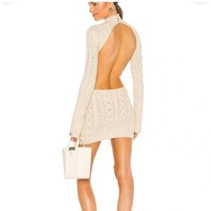 Danielle Guizio knit turtleneck dress